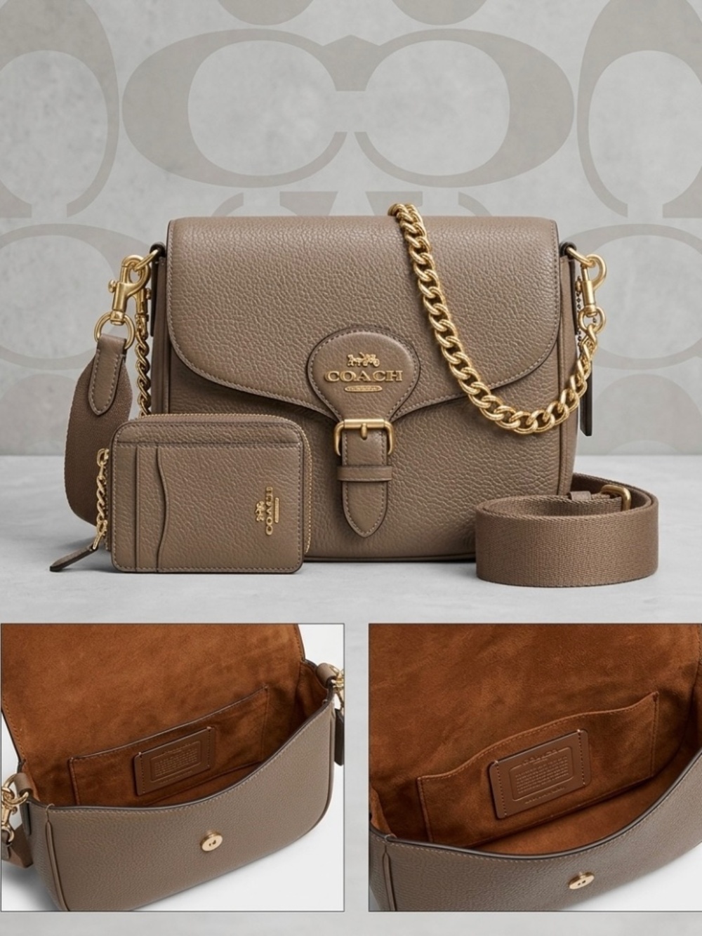 Coach purse and wallet